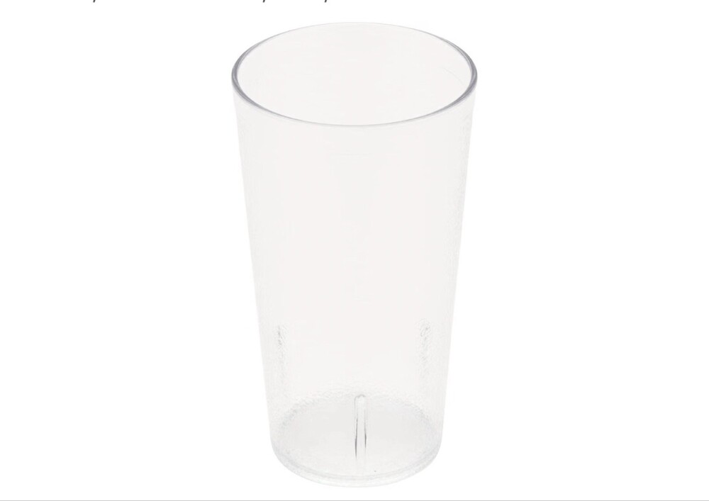 G.E.T. 12 X 32 oz Clear Plastic Tumblers Shatterproof Stackable Cups Restaurant